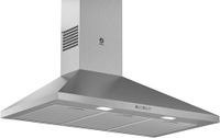 Balay 3BC695MX Piramidewanddecoratie, 90 cm breed, Roestvrij staal