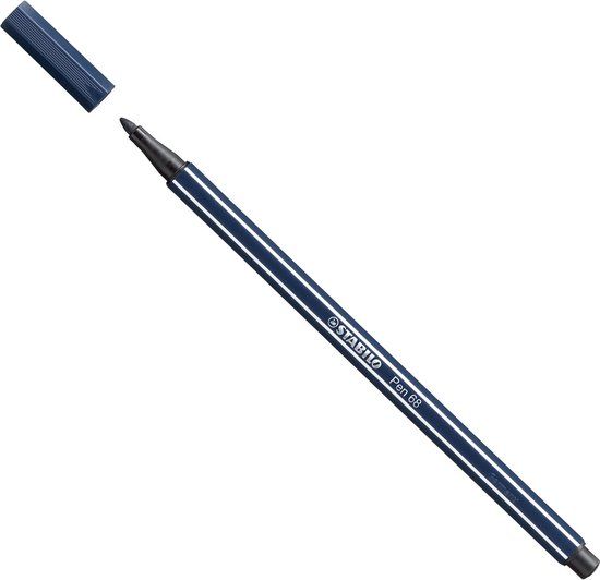 STABILO Pen 68 - Premium Viltstift - Payne's Grijs - per stuk
