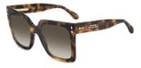 ISABEL MARANT lunettes pour femmes, brun havane, 55/22/145
