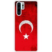 P30 Pro Drapeau Turquie Bedrukt siliconen hoesje