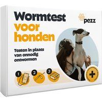 Pezz Pezz Standard Wormtest Hond - 1 stuk