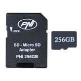 PNI 256GB geheugenkaart met SD-adapter Klasse 10, 80 Mb/s, V30