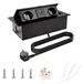SURIGHT Intrekbare stekkerdoos - Meervoudig stopcontact - PD 18 W - 2 stopcontacten - 1 USB en 1 USB C - Tafelstopcontact