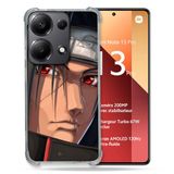 Cokitec Xiaomi Redmi Note 13 Pro 4G Manga Naruto Itachi Face Versterkte hoes