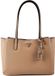GUESS Noelle II Tech Tote schoudertas met laptopvak - Beige Taupe