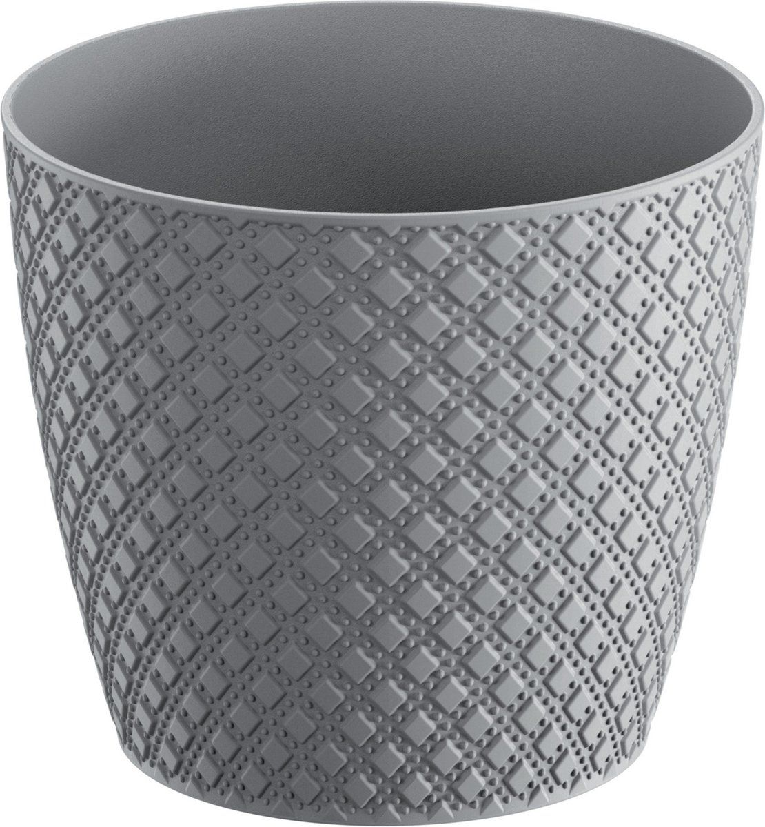 Prosperplast Orient - Bloempot - Ø 26 cm - Steengrijs