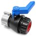 Adaptateur IBC avec vanne à boisseau sphérique pour réservoirs d'eau de pluie