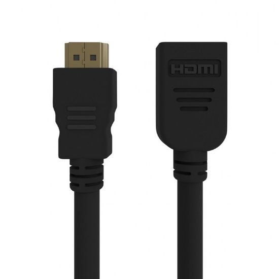 Cablexpert HDMI verlengkabel | HDMI2.0 (4K 60Hz + HDR) | koper | zwart | 3 meter