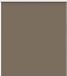 vidaXL Rolgordijn verduisterend koffie 135x175 cm stofbreedte 131,6 cm