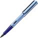 LAMY AL-star lichte vulpen 0E1 aluminium in aquatic met ergonomische greep en gepolijste stalen veer lijnbreedte extra fijn, incl. inktpatroon T 10 blauw