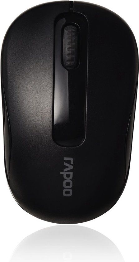Rapoo M10 Plus - Draadloze Optische Muis - Zwart
