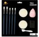 Fiestas Guirca Make-up/schmink Accessoireset Wit 10-delig