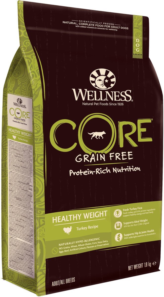 Wellness Core Core Grain Healthy Weight met kalkoen 1,8 kg - Hot Item