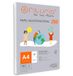 A4-papier, Ofituria A4-papier, 250 g, 100 witte vellen, multifunctioneel, voor school en werk, laser, inkjet, kopieerapparaten