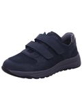 WALDLÄUFER Huisschoen 'Komfort Slipper Herren 662301-304 194 Echtleder in blau' blauw