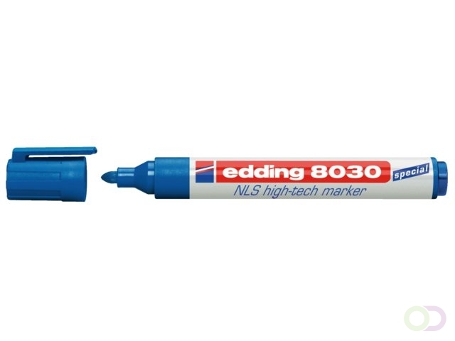 Edding Viltstift 8030 NLS High-Tech marker blauw 1.5-3mm