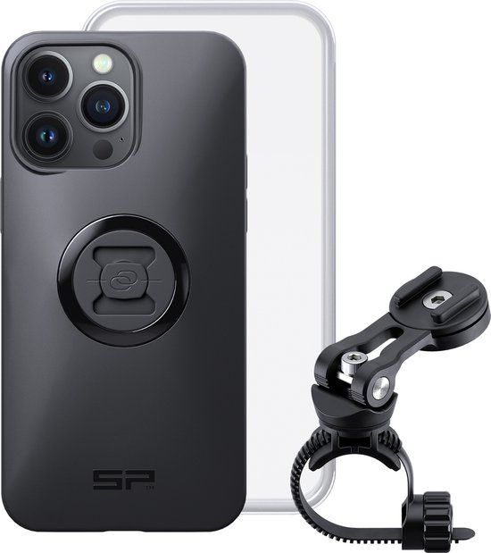 SP Connect Bike Bundle II - Phone Holder for iPhone 14 Pro Max - Black