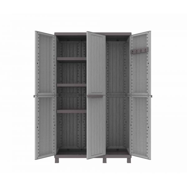 Terry C- Wood 102A - Woonkamerkast - 170cm hoog - 3 planken - 102cm breed