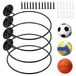 Merkloos Omgoods - Set van 4 Metalen Ballonhouders voor Sportballen