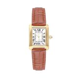 Reloj Radiant Nicole dameshorloge bruin/gouden band - 3 ATM