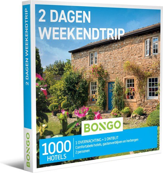 Bongo Bon - 2 Dagen Weekendtrip - Cadeaukaart