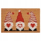 Hanse Home Kerst deurmat 40x70cm met kabouters - Antislip kokosvezel