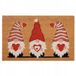 Hanse Home Kerst deurmat 40x70cm met kabouters - Antislip kokosvezel