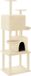 vidaXL Kattenmeubel met sisal krabpalen 180 cm crèmekleurig