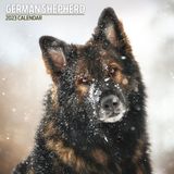 Magnet & Steel Duitse herder Kalender 2023 Wandkalender