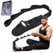 Merkloos Stretchband - Hamstring en kuit - Met 7 gespen - Nylon en neopreen - Met online handleiding