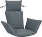 vidaXL Adirondack Kussen PUTTEN 100% Polyester Blauw 60 x 145 x 10 cm