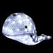 Feeric Lights & Christmas Verlichte walvis - 48 cm - 70 LED lampjes - kunststof - kerstverlichting figuren