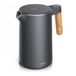 Arendo - Waterkoker met temperatuurinstelling - roestvrij staal - 45-100 graden - 1.5 liter - Dubbelwandig - BPA-vrij - Warmhoudfunctie - Theekoker met temperatuurweergave - Handvat Cool Touch - Cool