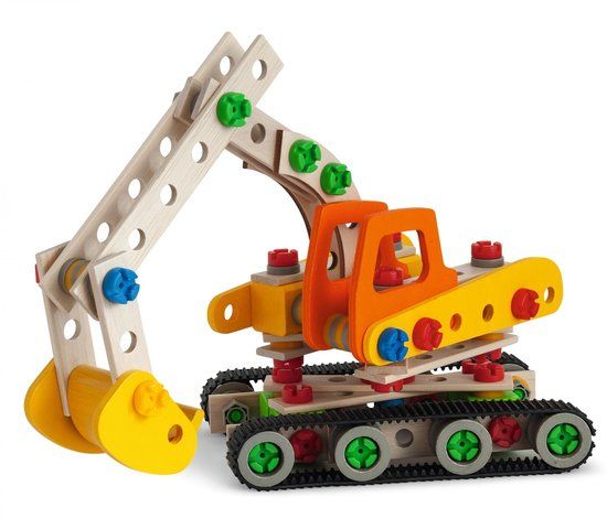 Eichhorn Constructor Werkvoertuigen 4in1 - 170dlg.