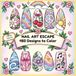 NAIL ART ESCAPE: 450 DESIGNS TO COLOR
