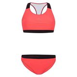 TECNOPRO Rafaela Bikini voor dames, lichtrood/zwart