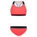 TECNOPRO Rafaela Bikini voor dames, lichtrood/zwart