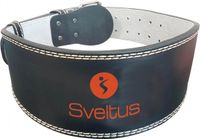 Sveltus Lederen Halterriem Zwart 115 Cm