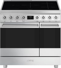 Smeg Symphony C92IMX2 - 90cm Freestanding Electric Induction Cooker - Stainless Steel