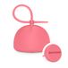 Suavinex, Fopspeenhouder voor baby's, flexibele siliconen hoes voor 2 fopspeen, met draaggreep om op te hangen, vanaf 0 maanden, kleur essence, fuchsia