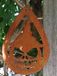 Edelrost Halloween décoration suspendue, citrouille, Wodosh, forme goutte d'eau