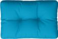 vidaXL Palletkussen 60x40x12 cm stof lichtblauw