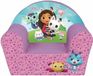 Fun House Clubstoel voor kinderen Gabby and the Magic House Roze Kunststof/Rubber