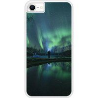Apple iPhone 7 Aurores boreales Verstevigd hoesje met sublimatie bedrukking