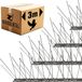 Niederberg Metall 3 mètres de protection contre les pigeons avec pointes en inox et base en métal