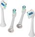 Philips 4 pièces tête de brosse de remplacement pour brosses à dents électriques