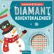 Ars Edition Diamant-Adventskalender: Ausmalen & Stickern - 24 Ausmalmotive mit Diamantstickern
