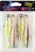 ODD24 Fox Rage Slick Shad x4 Mixed UV Colour Pack Loaded - 9cm - 7gr