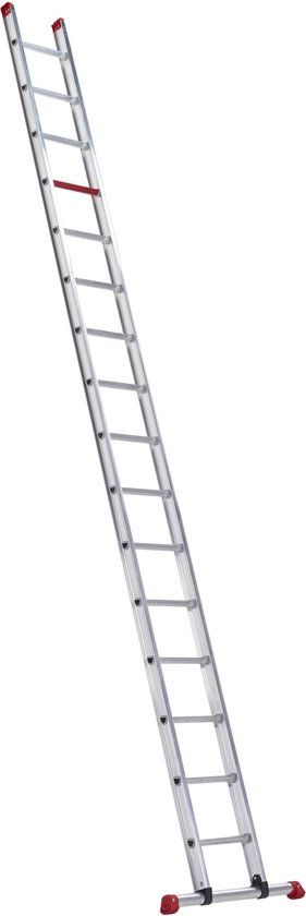 Altrex Atlas Bouwladder - Enkele Rechte Ladder - 1 x 16 Sporten - 4.50 m