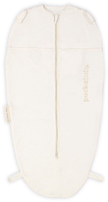 Puckababy Original Mini Inbakerslaapzak (3-6M) - Katoen - Pure - Wit